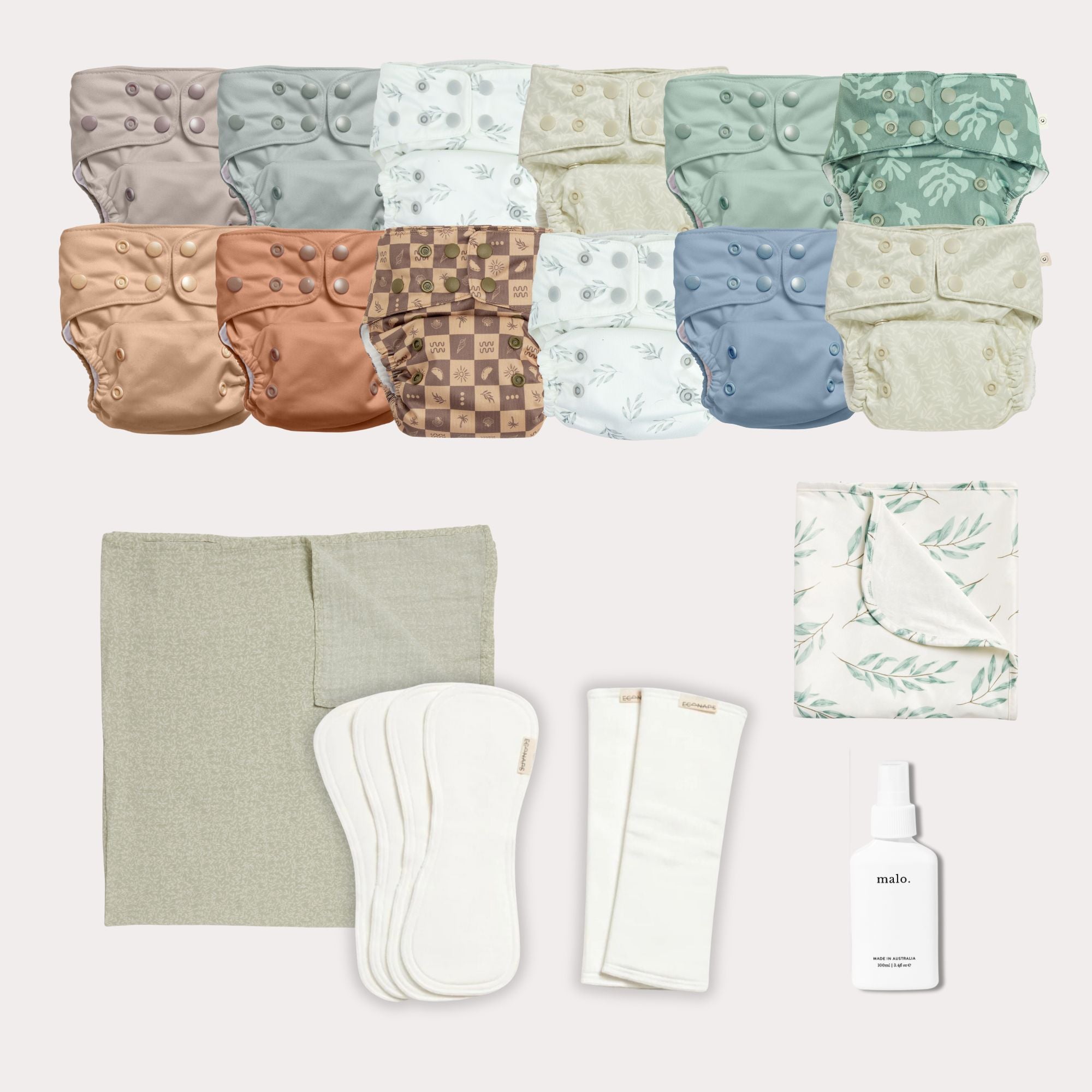 Newborn Part-Time Cloth Bundle