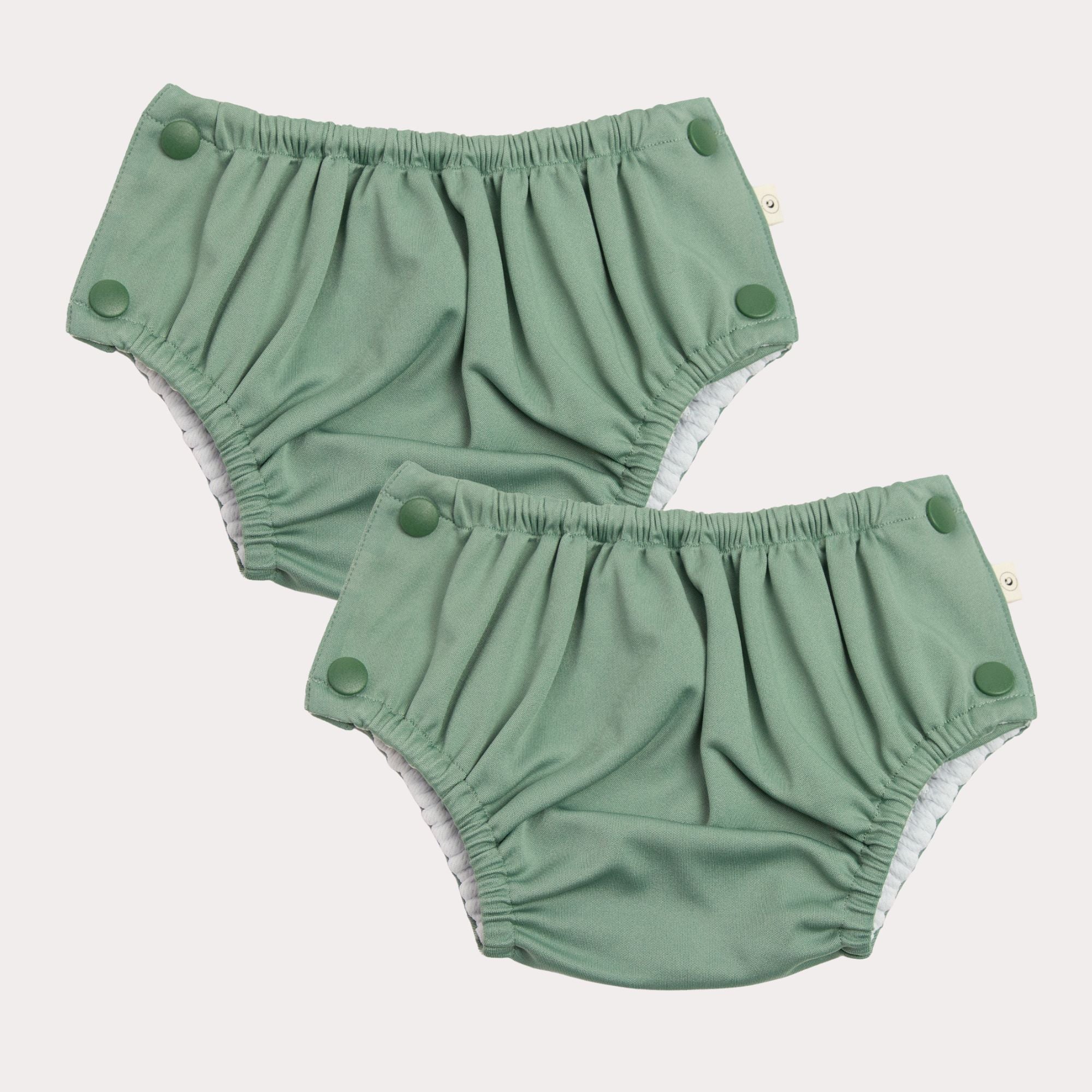 Olive Swim Nappy (2 Pack)