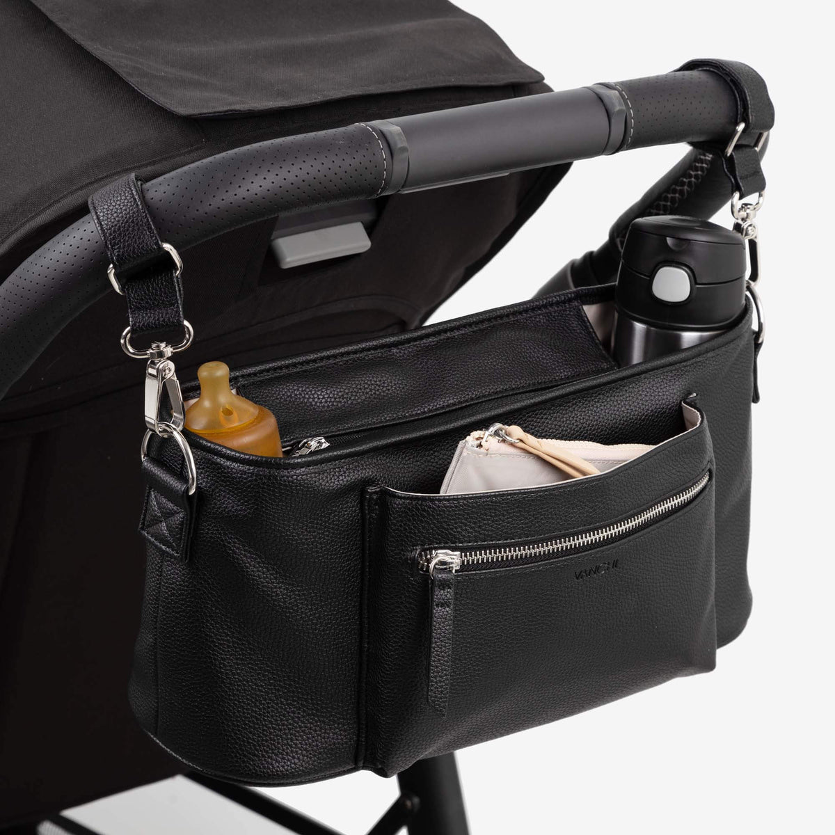 Billie Pram Caddy - Black