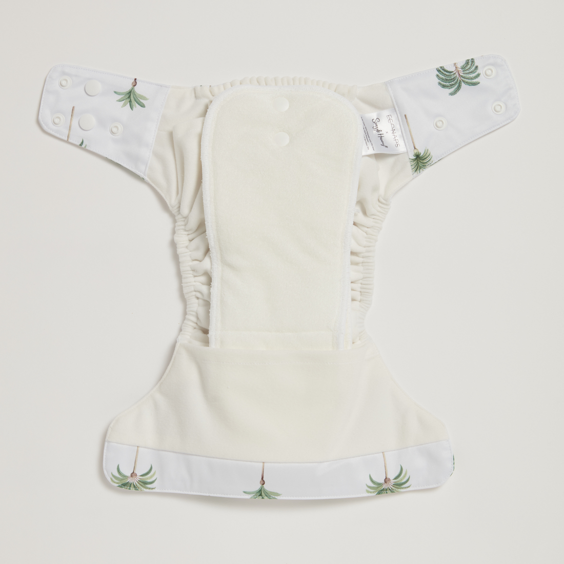 Snuggle Hunny Green Palm 2.0 Modern Cloth Nappy