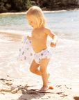Snuggle Hunny Green Palm Swim Nappy