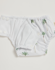 Snuggle Hunny Green Palm Swim Nappy
