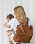 Emmy Backpack - Pebbled Tan