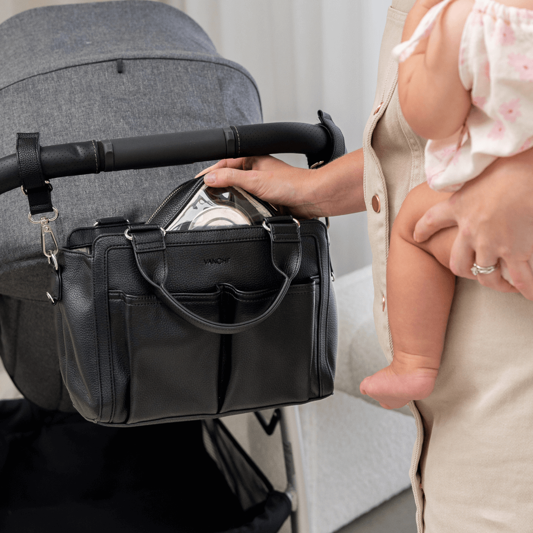 Amelia Pram Caddy - Black