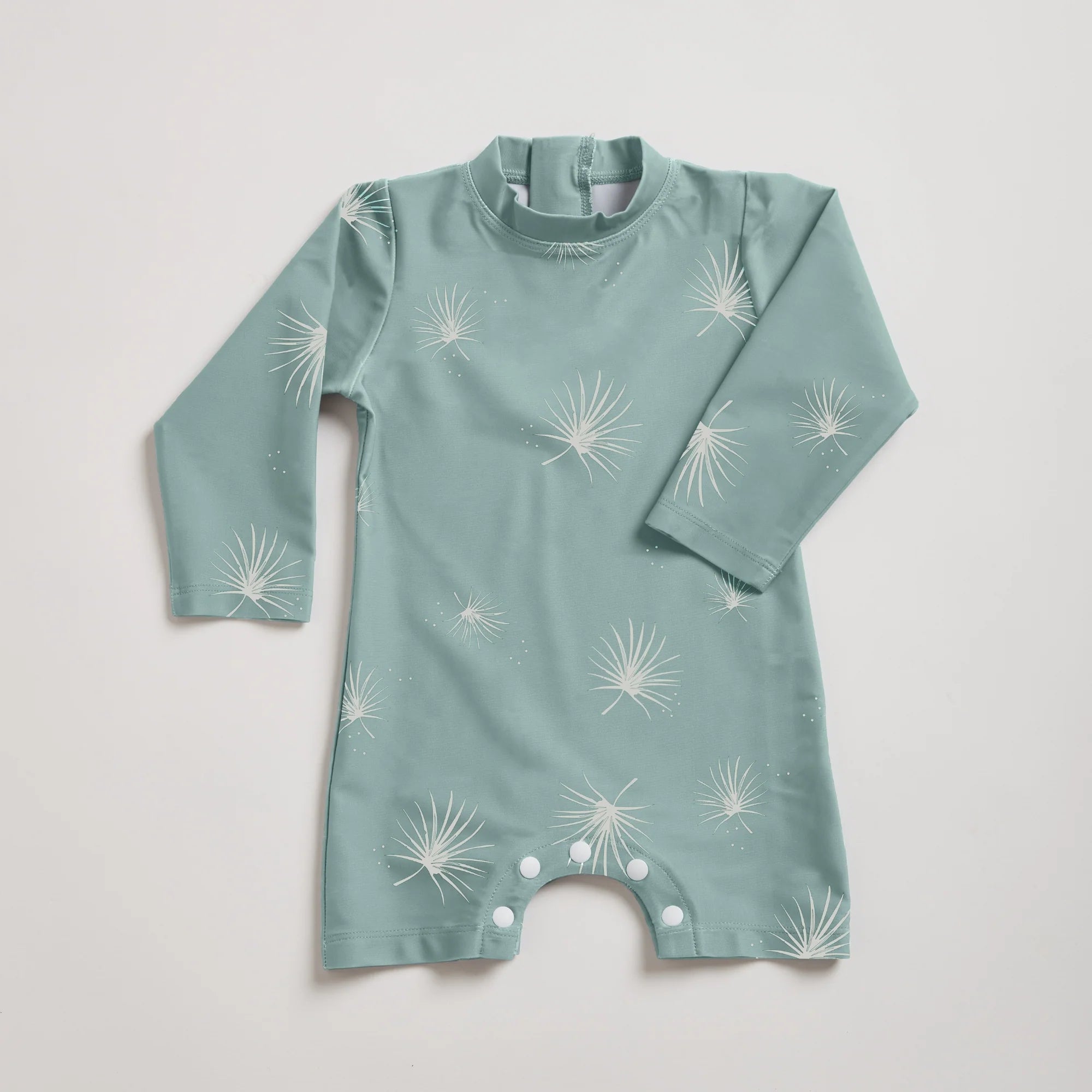 Aqua Palms Onesie