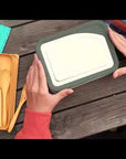 55oz (1626ml) Rise Food Box - Big Meal Autumn Glaze
