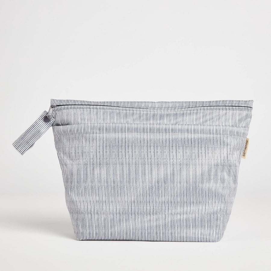 Indigo Pinstripe Day Tripper Wet Bag