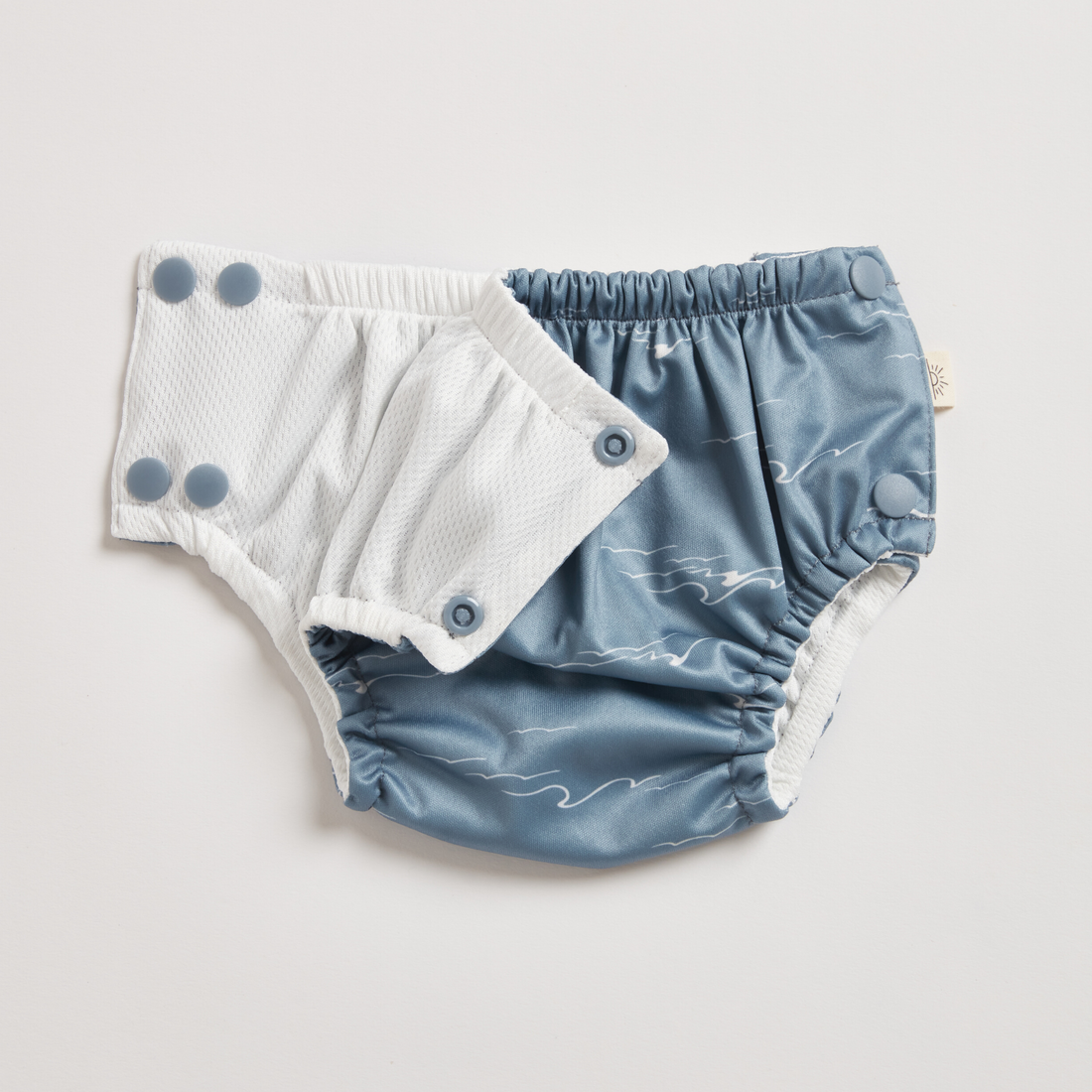 EcoNaps Reusable Swim Nappy - Swell - Small 4-7kg