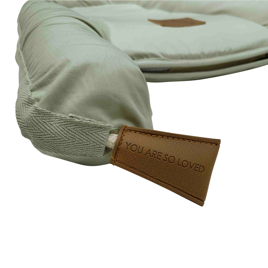 Organic Baby Nest - Sage by Bubnest
