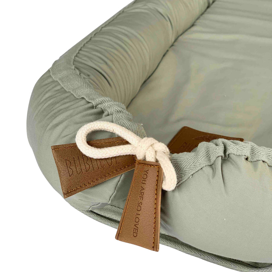 Organic Baby Nest - Sage by Bubnest